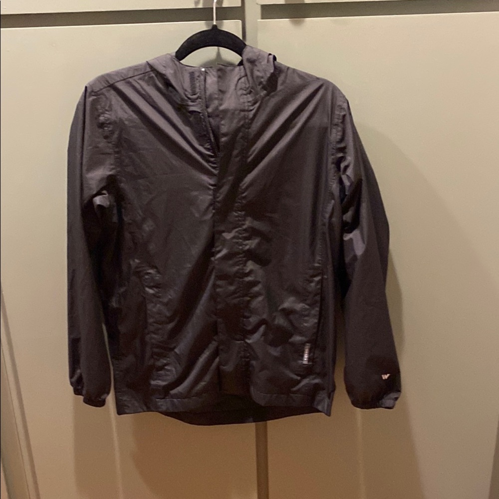 White Sierra youth rain jacket. Like new.